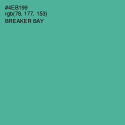 #4EB199 - Breaker Bay Color Image